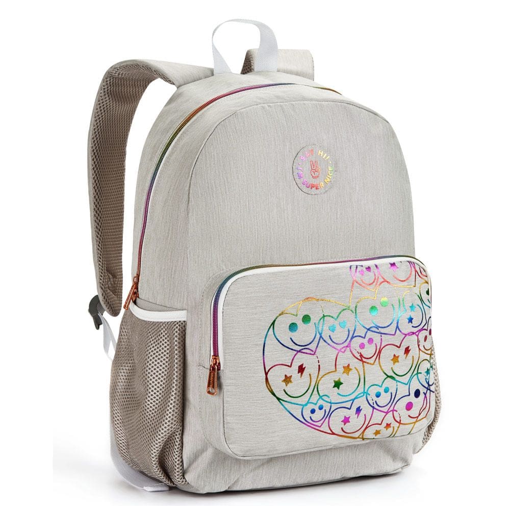 Mochila Corações Degrade 18” Variado MJ42240 Seanite