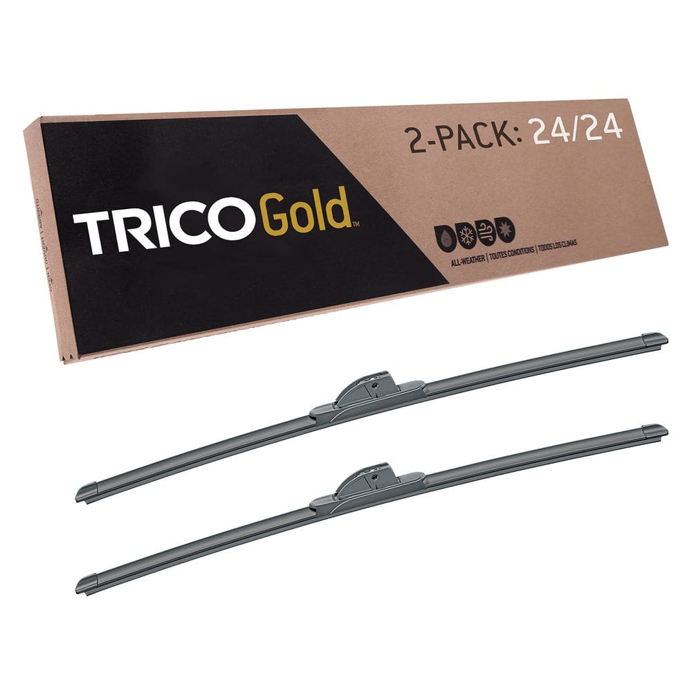 Escovas de limpador de pára-brisa TRICO Gold 24 + 24 para modelo de veículo