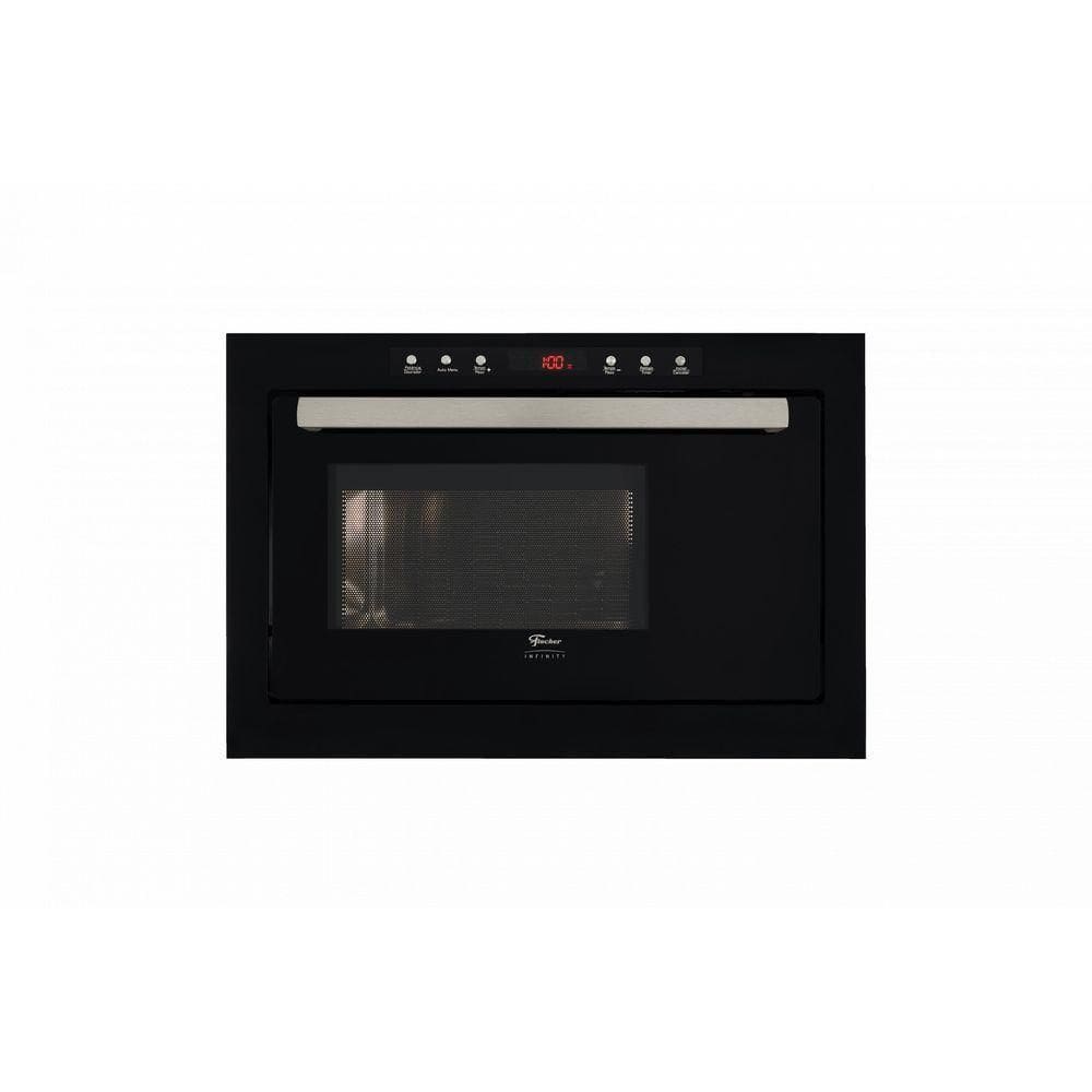 Forno Micro-ondas Fischer De Embutir 25L Com Dourador Preto 220V