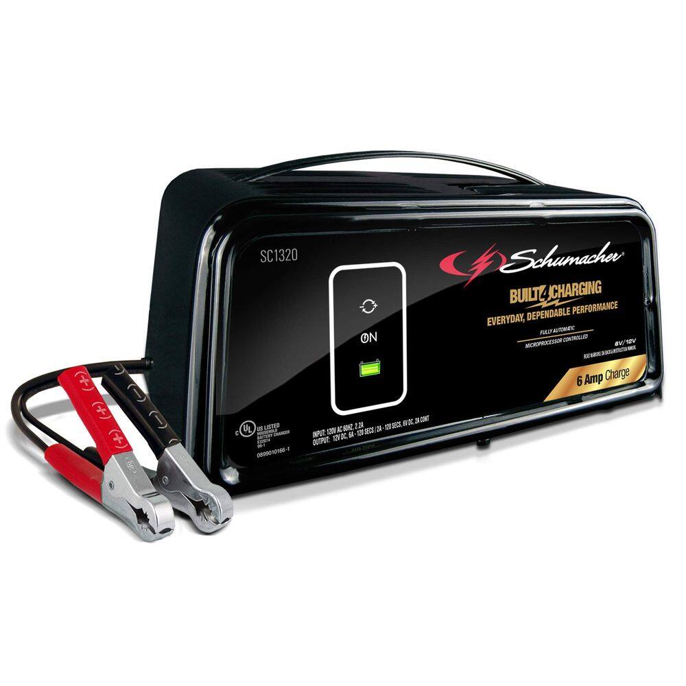 Carregador de bateria Schumacher Electric SC1320 6A/2A 6V/12V