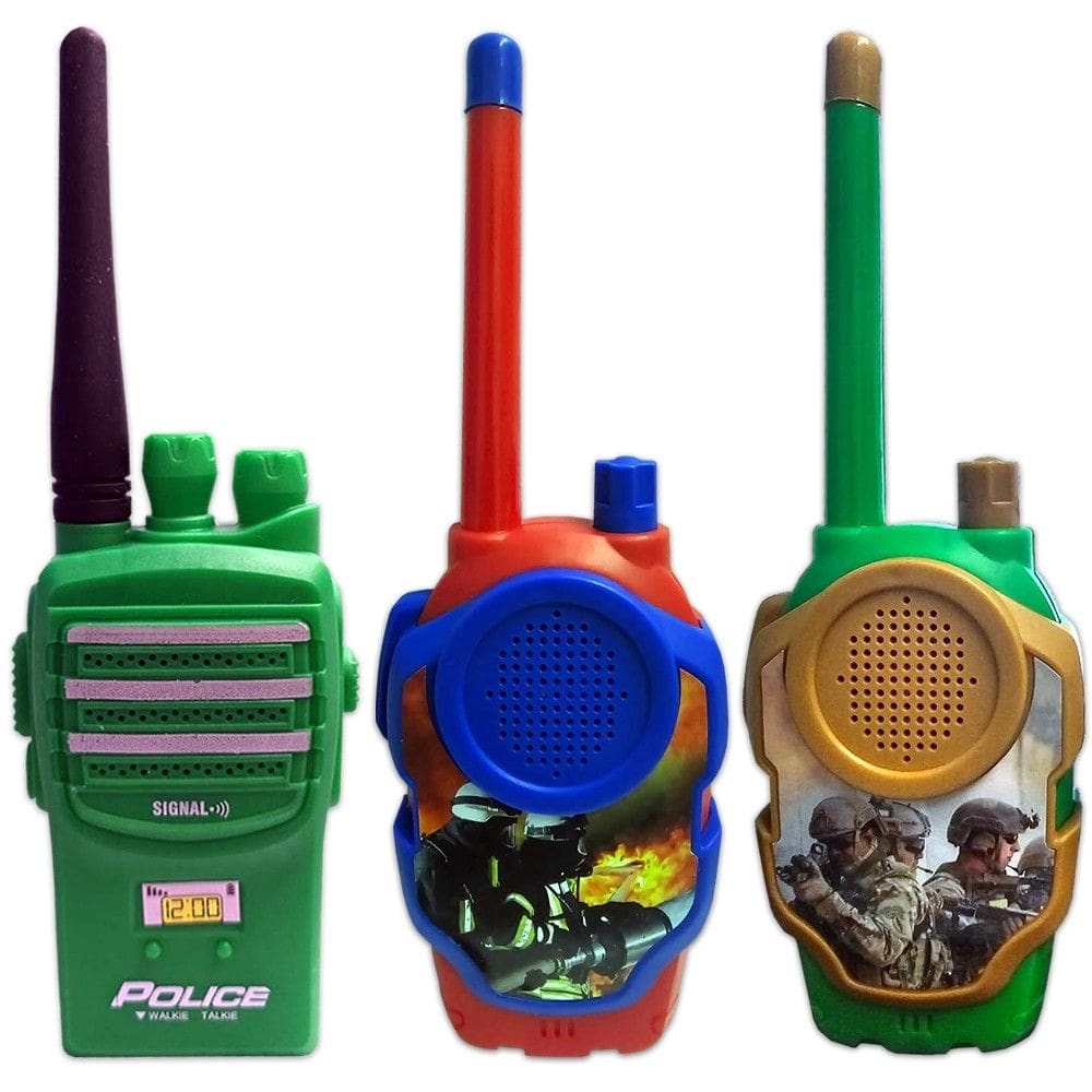 Walkie Talkie Radio Comunicador Infantil Brinquedo Telefone sem Fio Brincadeira de Criança