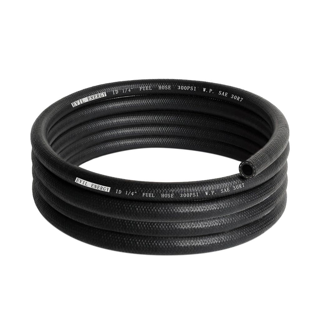 Mangueira de combustível EVIL ENERGY 1/4 de polegada NBR Rubber SAE 30R7 10FT 300P