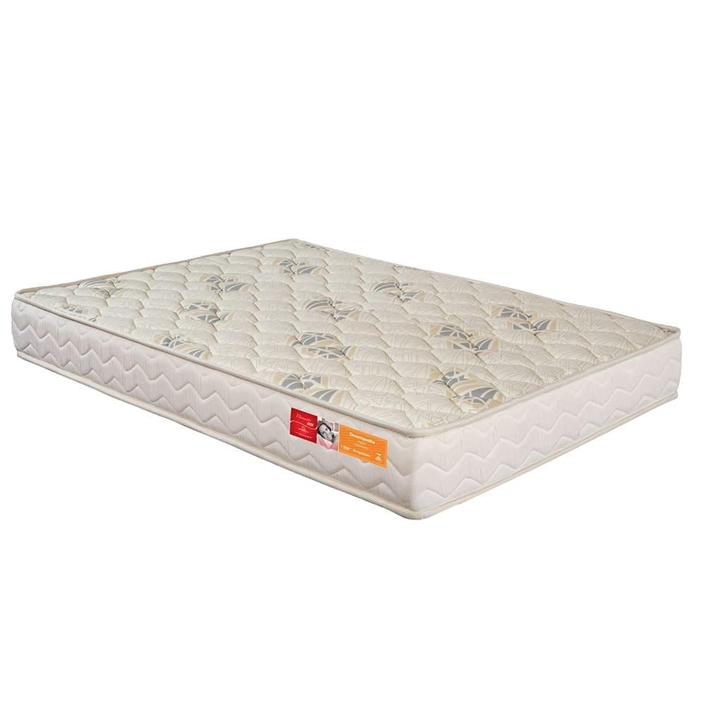 Colchão Espuma Queen Orthocrin Diamante Bege D33 158x198x20 Espuma Certificada