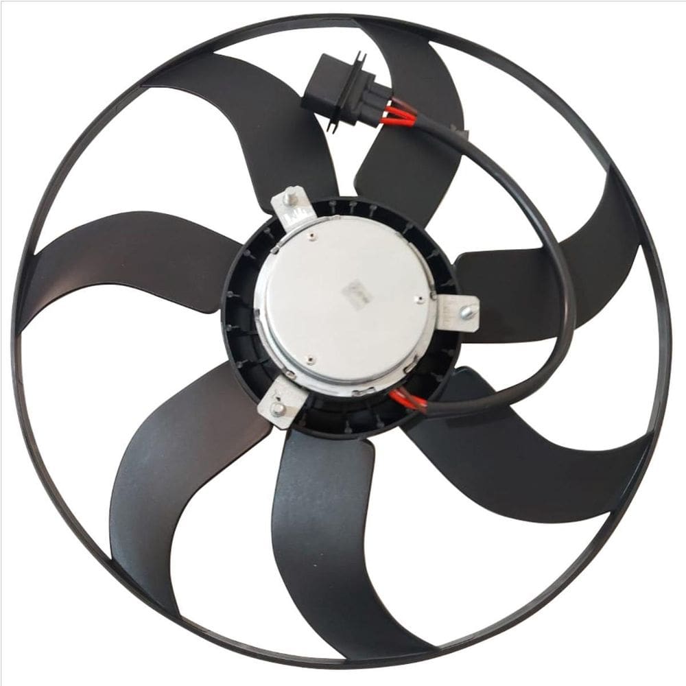 Ventoinha Radiador Vw Polo Com Ar/Grande Pa Invertida 3 Fios