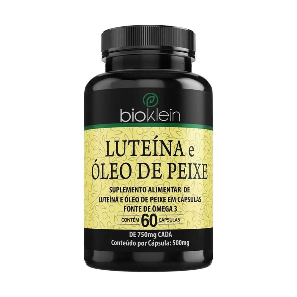 Luteína Zeaxantina Ômega 3 DHA EPA 60 Softgel Bioklein