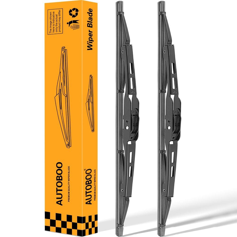 Escovas de limpeza AUTOBOO 13+13 cm para Jeep Wrangler TJ 1997-2006