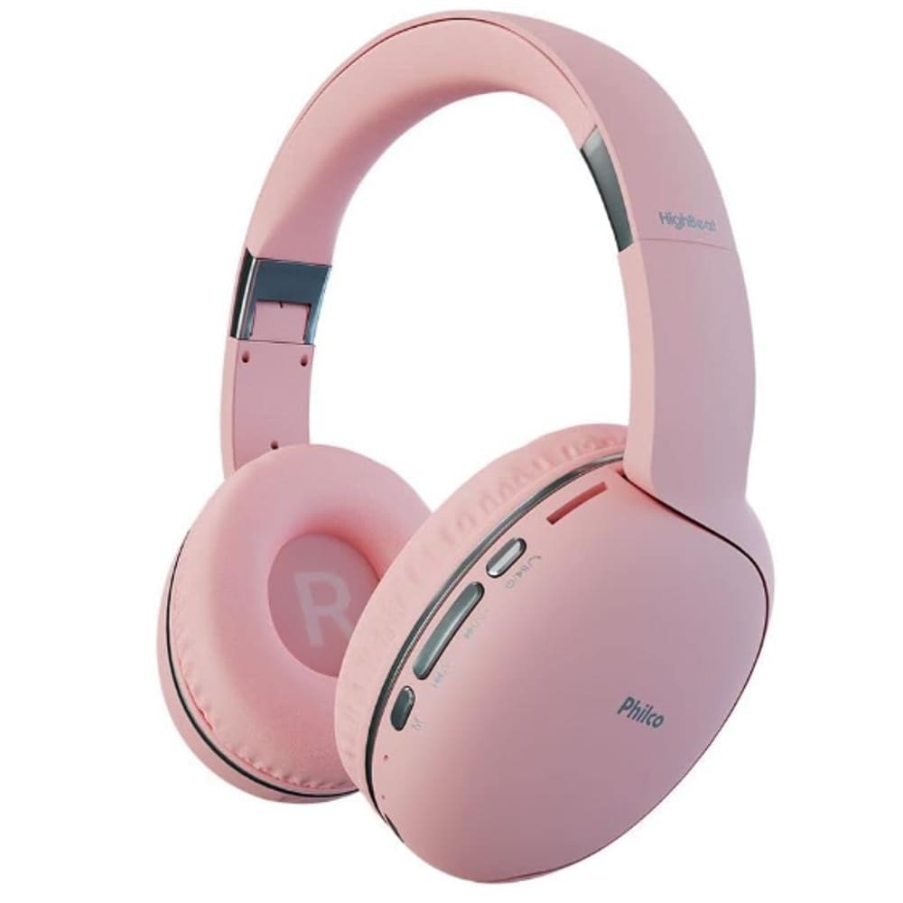 Fone De Ouvido Philco Blueth 5.0 103Db Fm Sd Pink