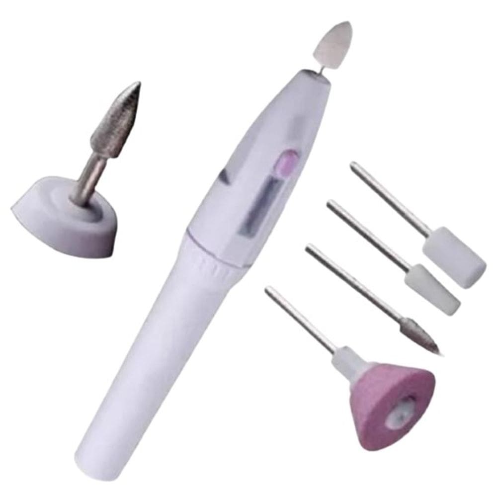 Lixa Elétrica Manicure Polir Iniciante