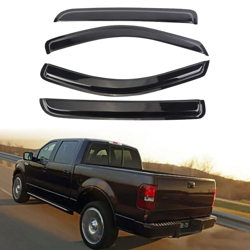 Defletor de vento com visor de janela SONTIAN para Ford F-150 04-08