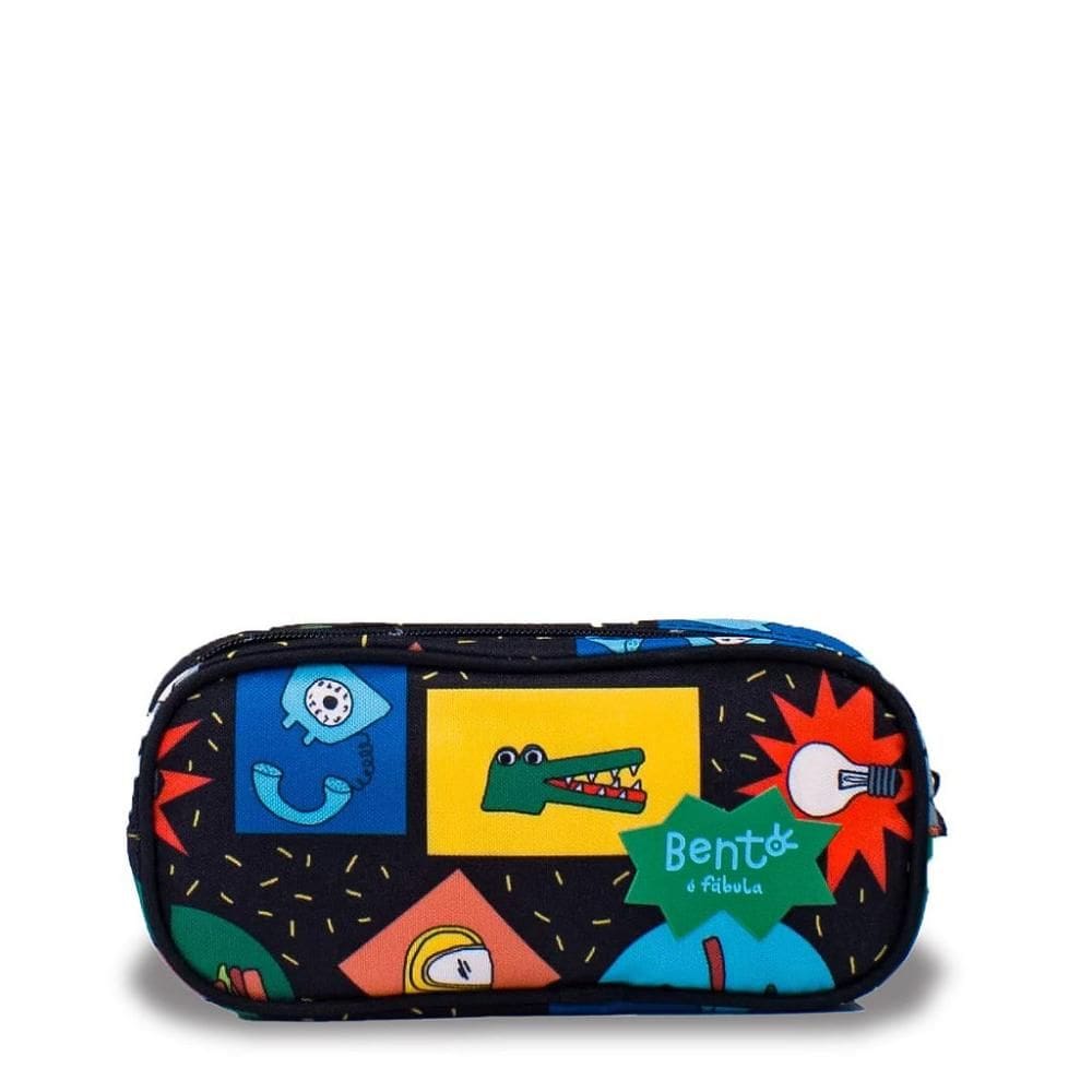 Estojo Fábula Zumzum Aventureiro Colorido