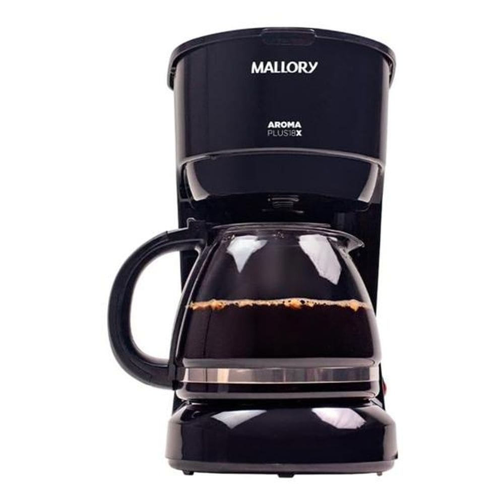 Cafeteira Elétrica Mallory Aroma Plus 18 Xícaras Preto