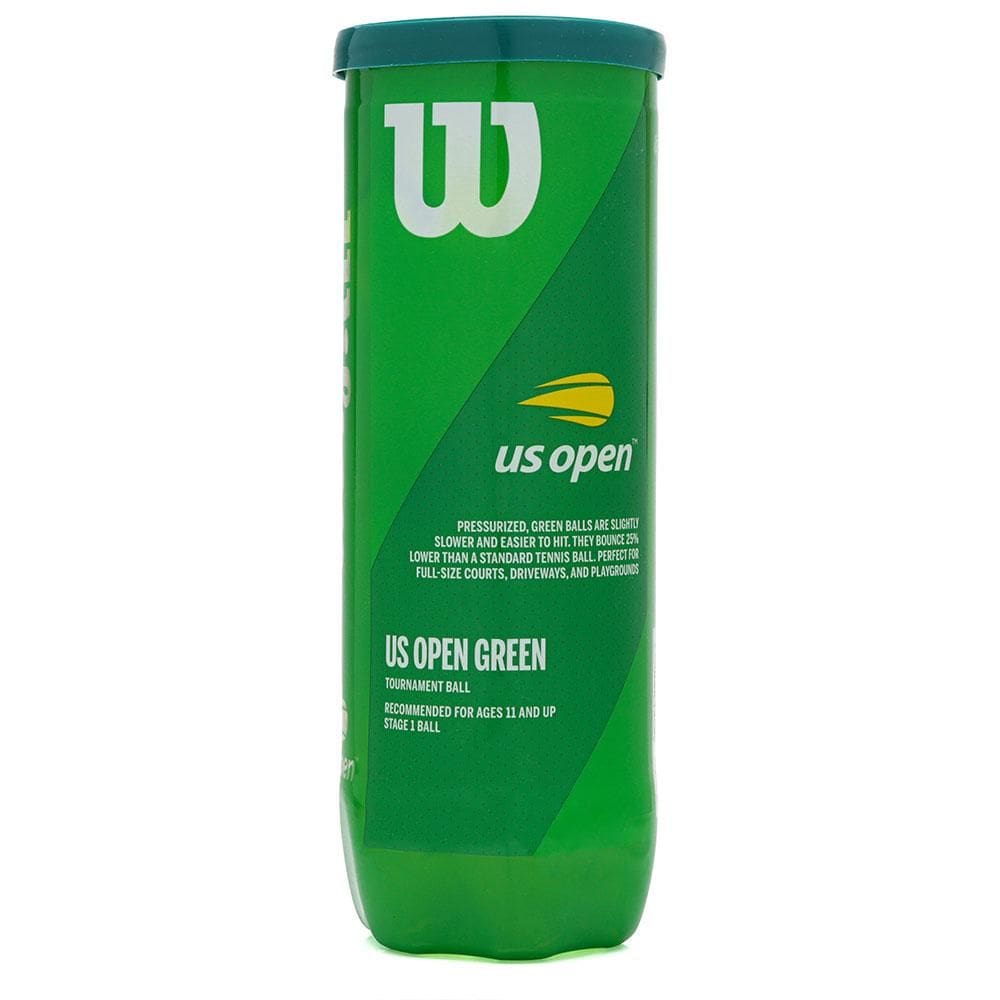 Bola de Tênis Wilson Up Open Green Estágio 1 Tubo com 03 Bolas