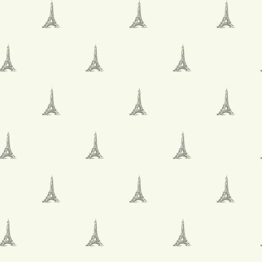 Papel De Parede Waverly Kids Tres Chic Tower Wk6838 - Rolo 10m X 0,52m