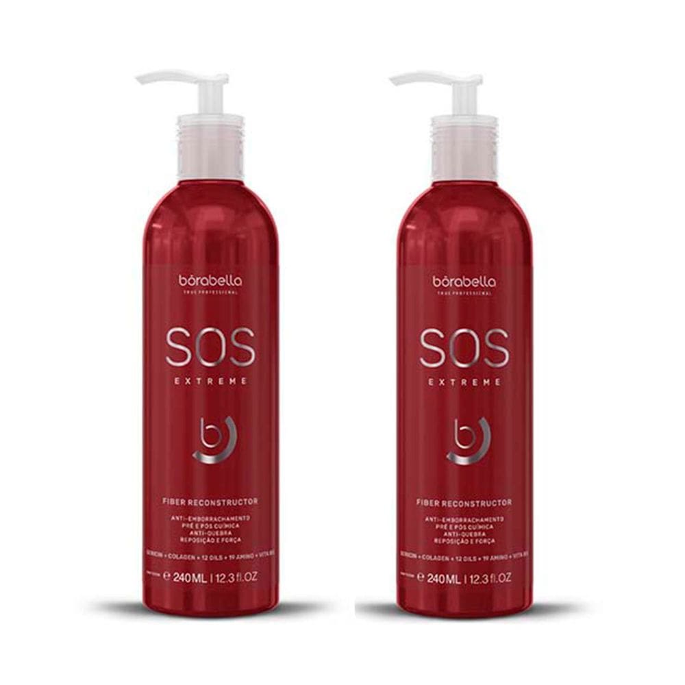 Kit 02 S.O.S Extreme Anti-Emborrachamento Borabella 240ml
