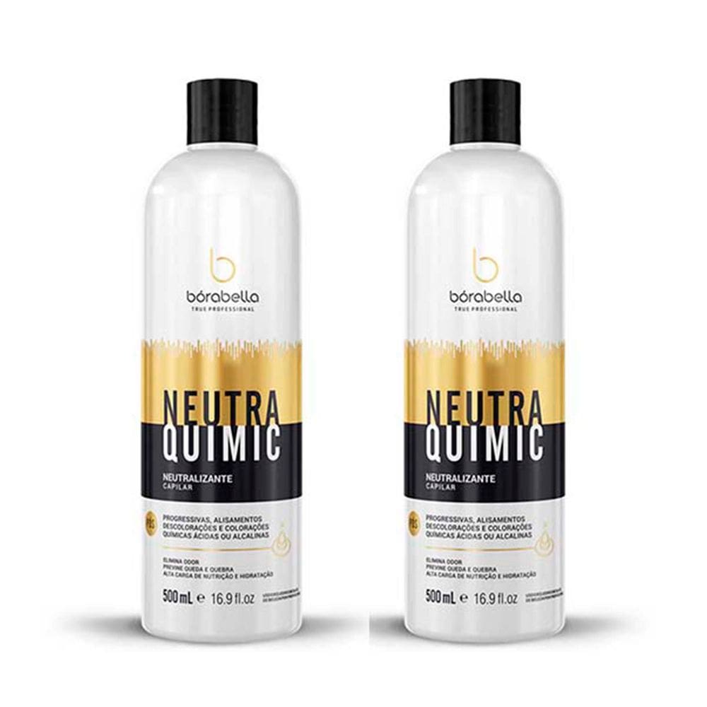 Kit 02 Neutraquimic Neutraliza o PH Borabella 500ml