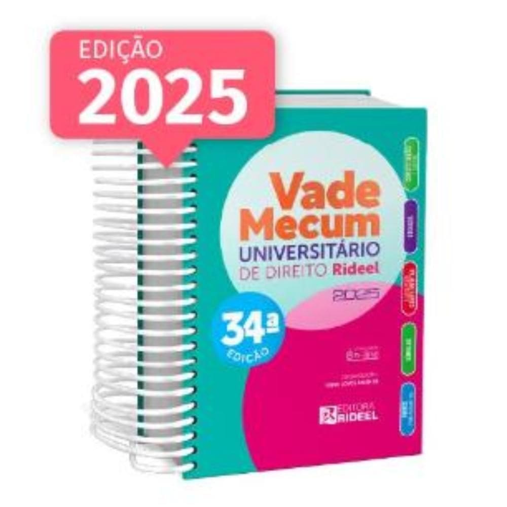 Vade Mecum Universitário de Direito Rideel - Tradicional - 2025