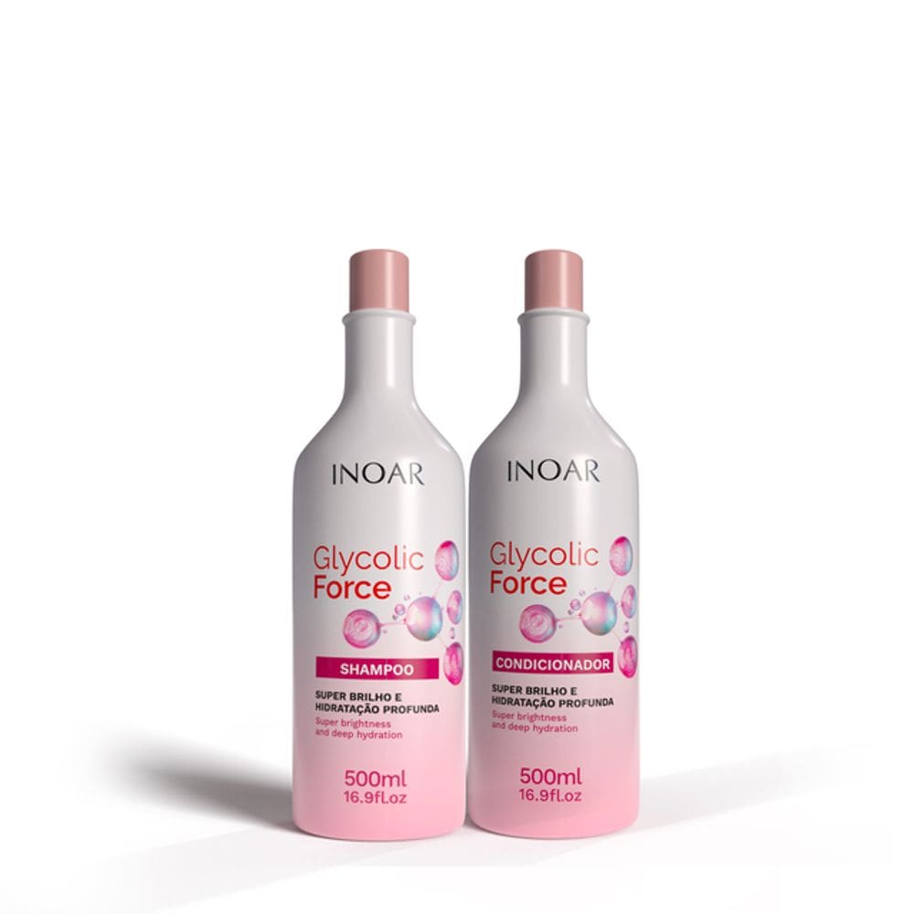 Inoar Kit Glycolic 2 Produtos 500ml
