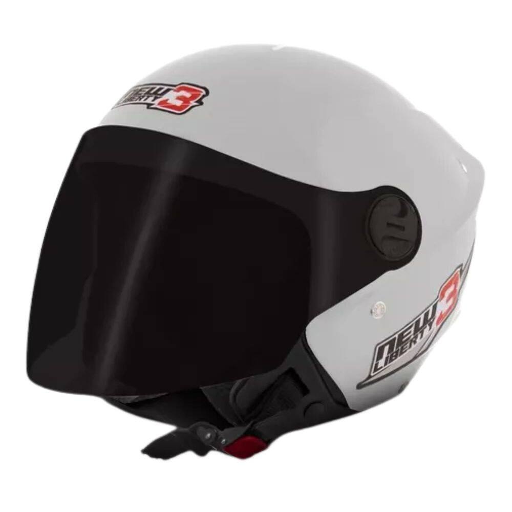 Capacete New Liberty Three Viseira Fumê Pro Tork