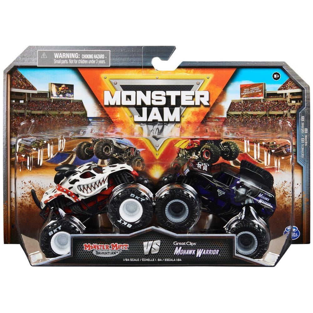 Toy Monster Jam Monster Trucks, escala 1:64 para crianças com mais de 3 anos