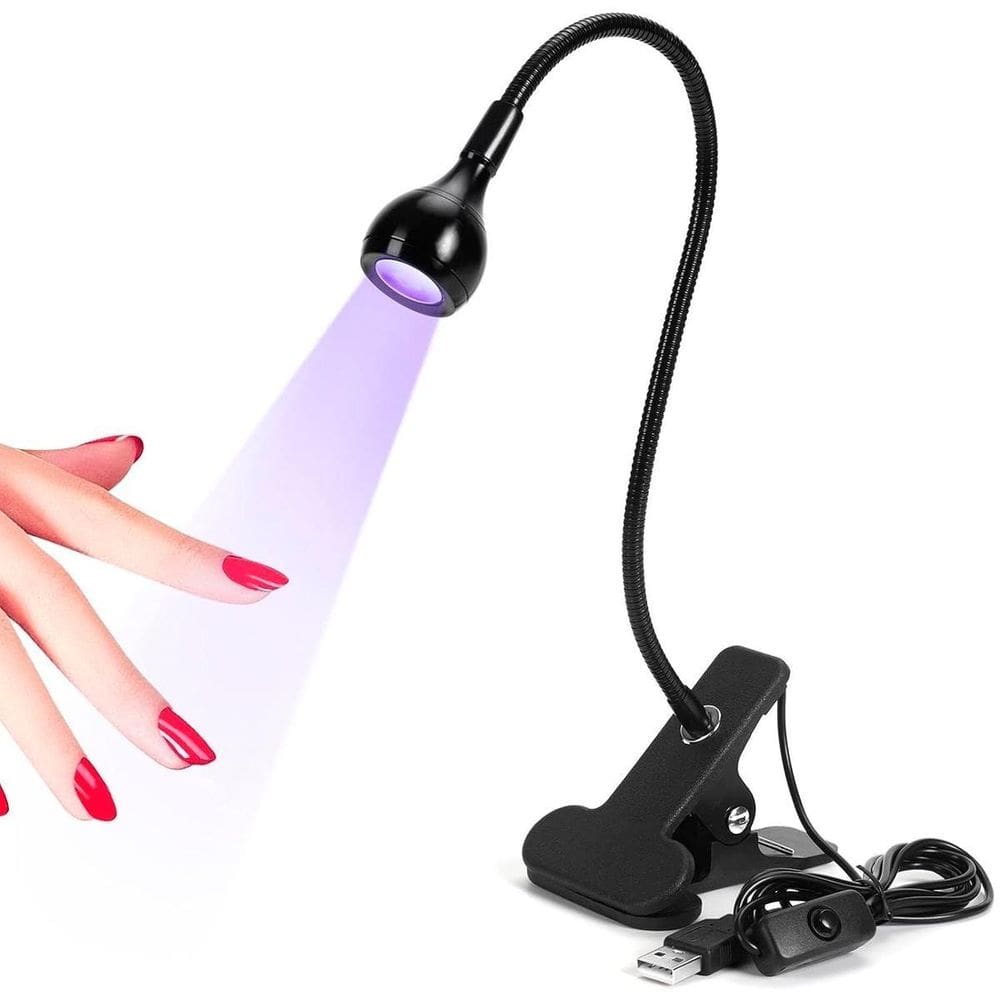 Luminária Led Uv Recarregável Secagem Rápida Para Manicure