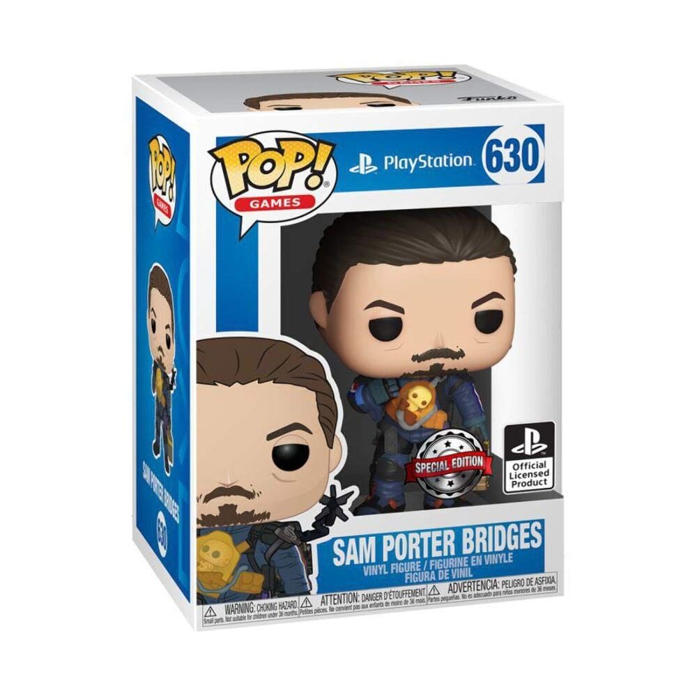 Boneco de vinil Funko Death Stranding Sam Porter Bridges Armor