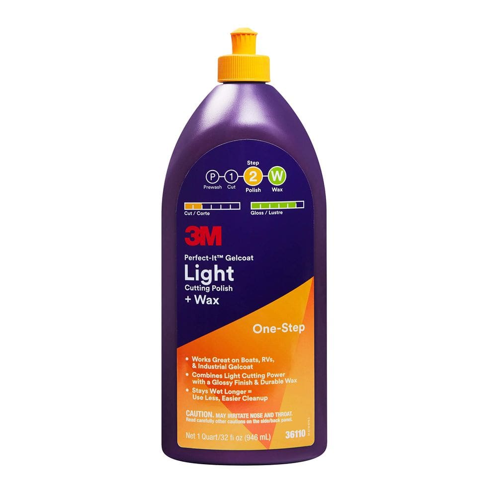 Polish + Wax 3M Perfect-It Gelcoat Light Cutting 946 ml