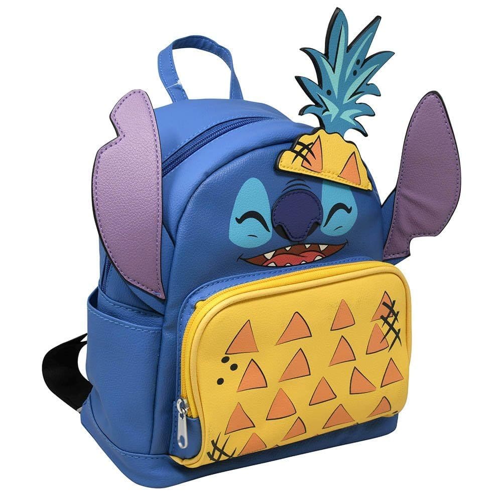 Mochila Disney Stitch Pineapple 10 Mini Deluxe para crianças
