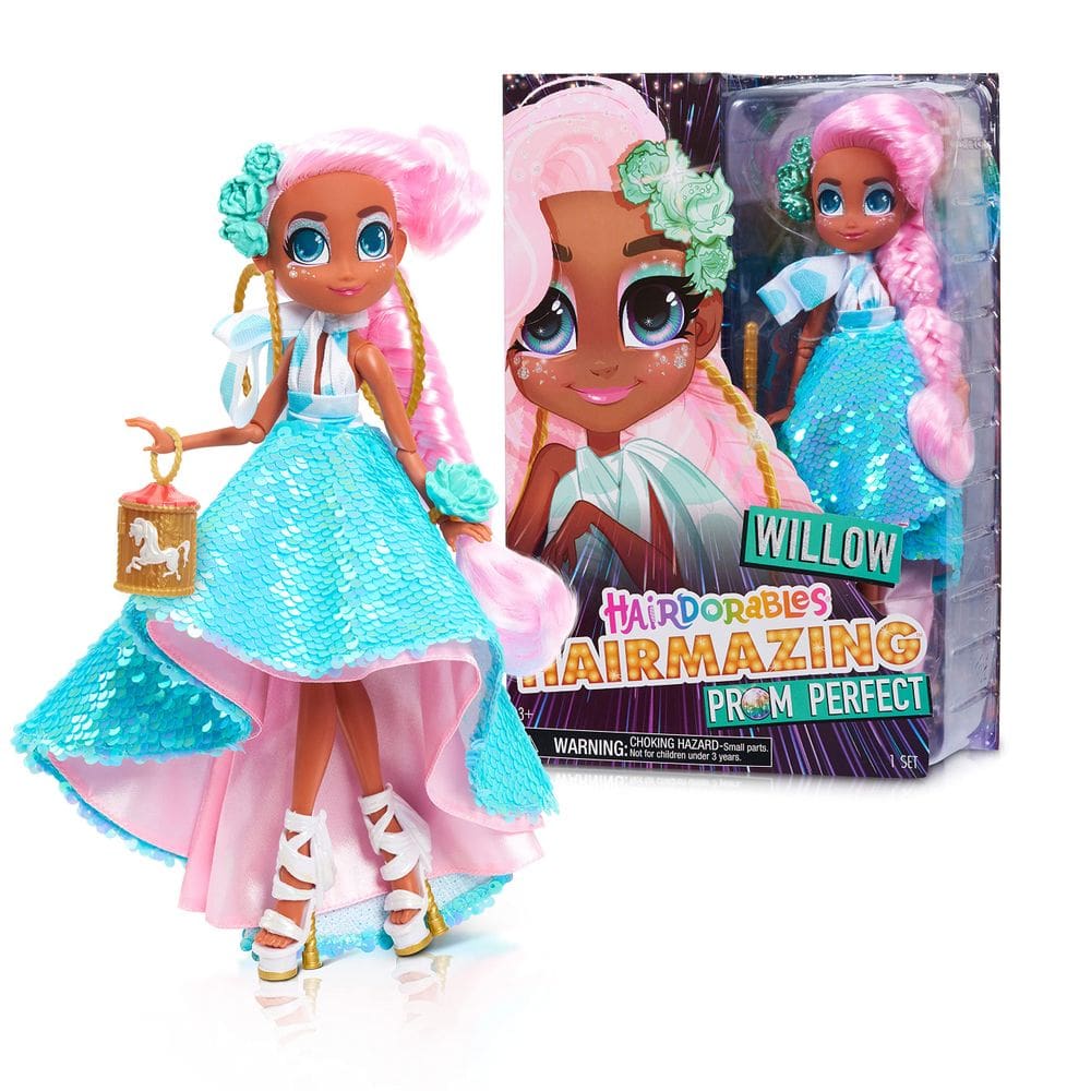 Fashion Doll Hairdorables Hairmazing Prom Willow 3+ Years