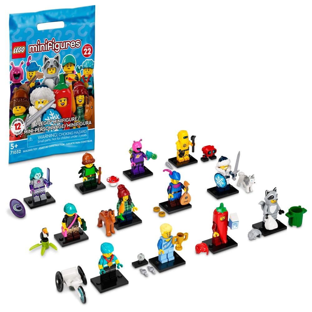 Kit de construção LEGO Minifigures Series 22 71032 Edição Limitada