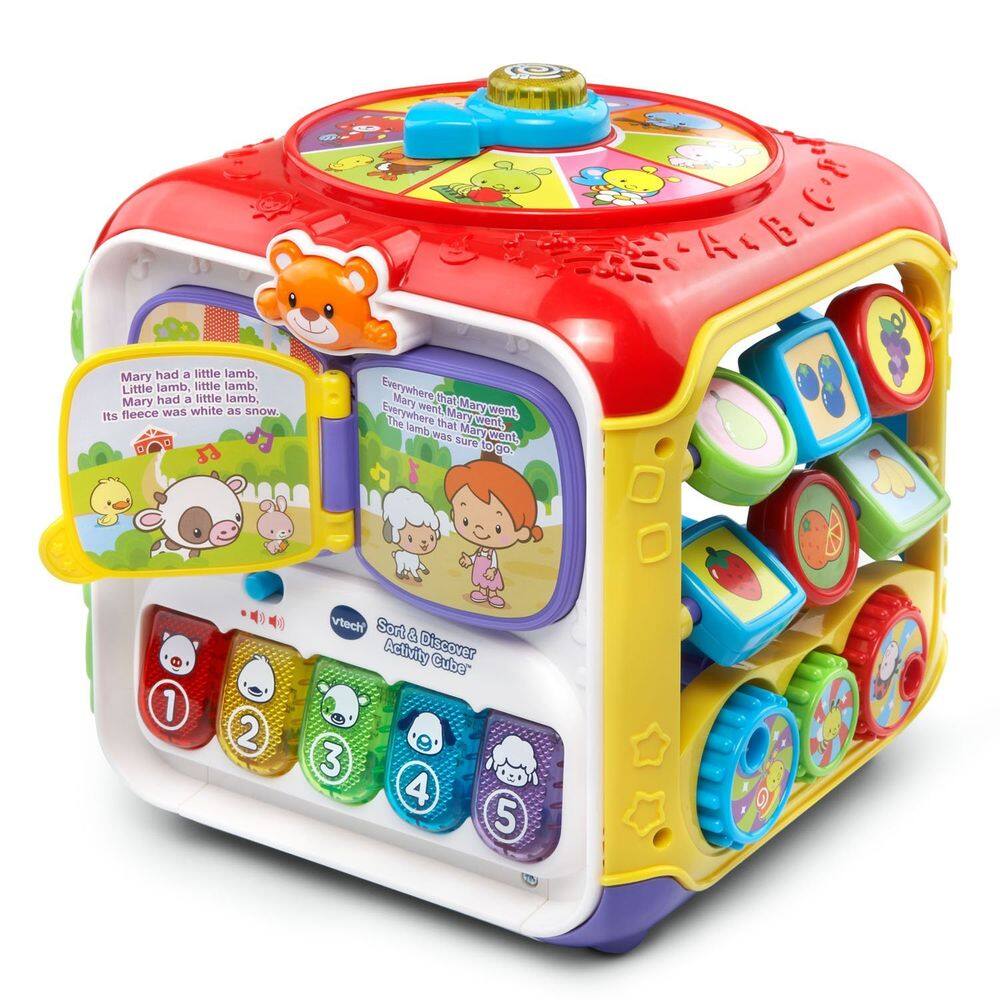 Activity Cube VTech Classifique e descubra o vermelho com mais de 75 músicas