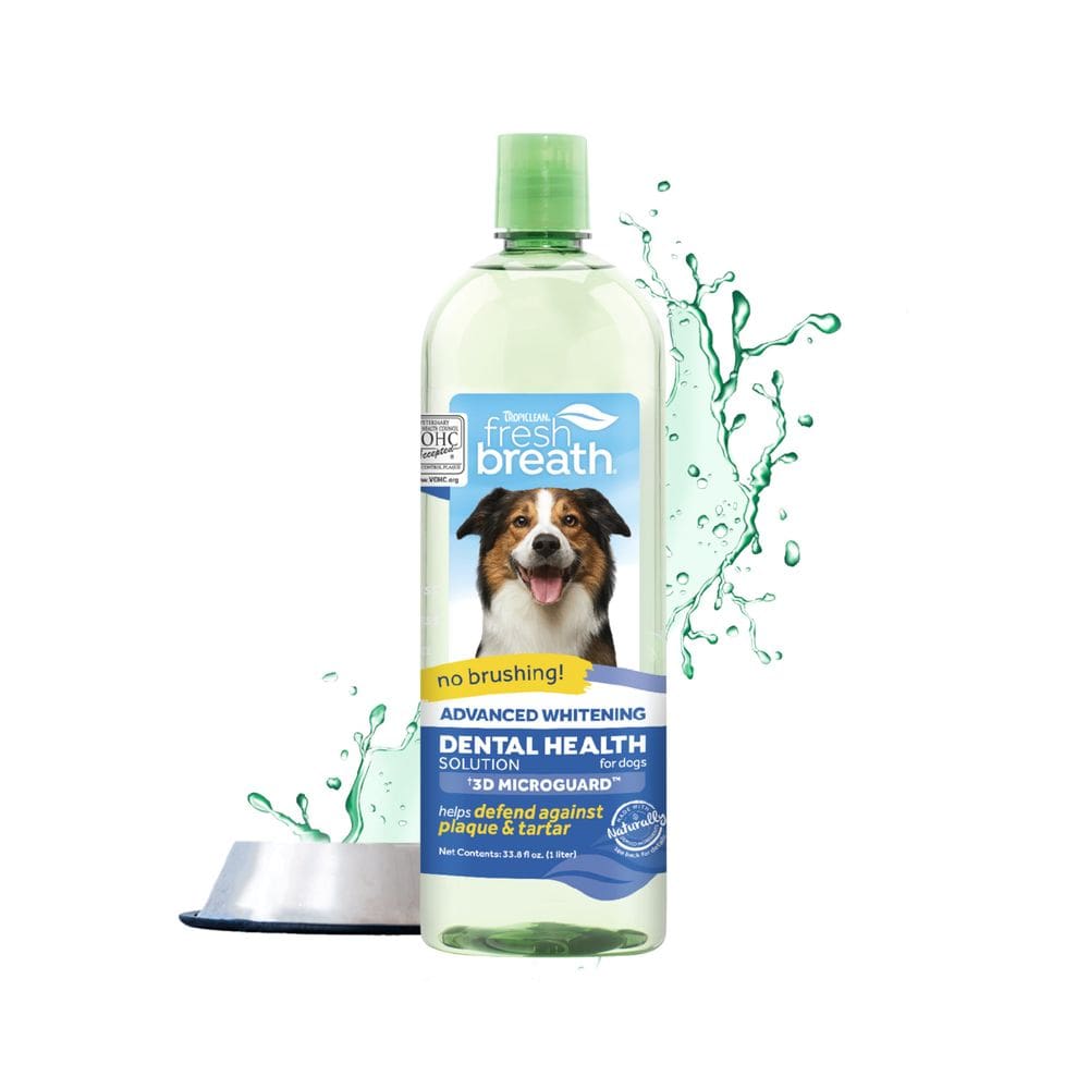 Aditivo de água para cuidados bucais para cães TropicLean Fresh Breath 1L