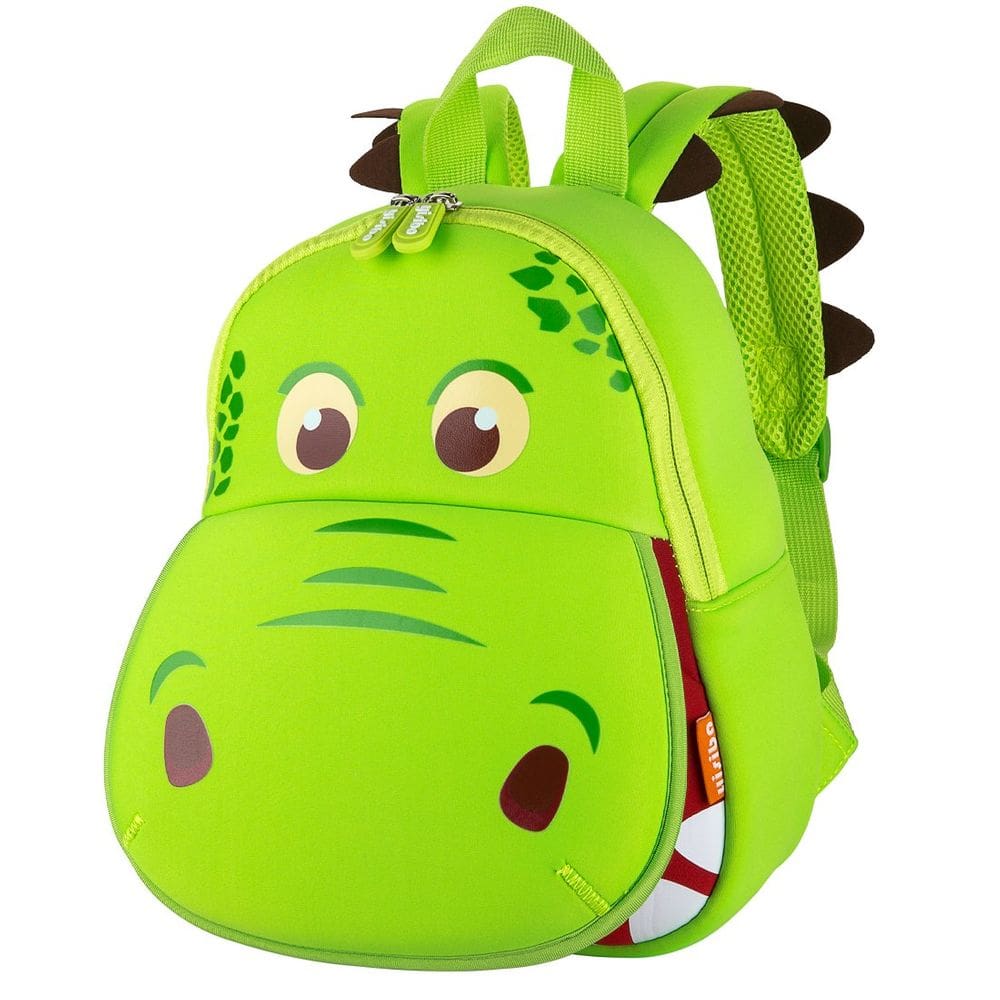 Mochila yisibo Dinosaur impermeável para crianças de 2 a 7 anos