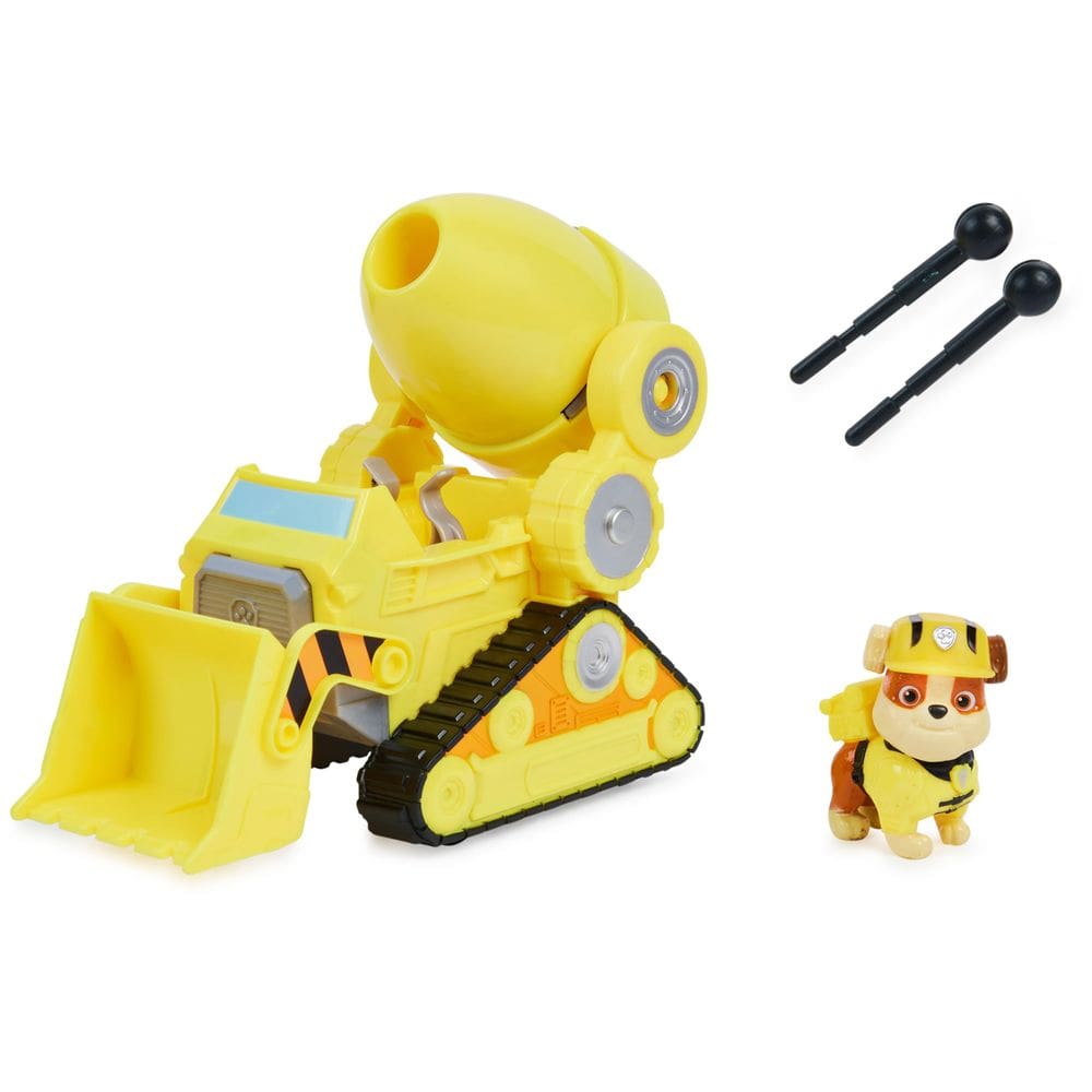 Filme de luxo de Toy Car Paw Patrol Rubble com boneco de ação