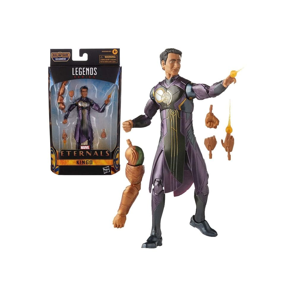 Boneco de ação Marvel Hasbro Legends Series The Eternals Kingo
