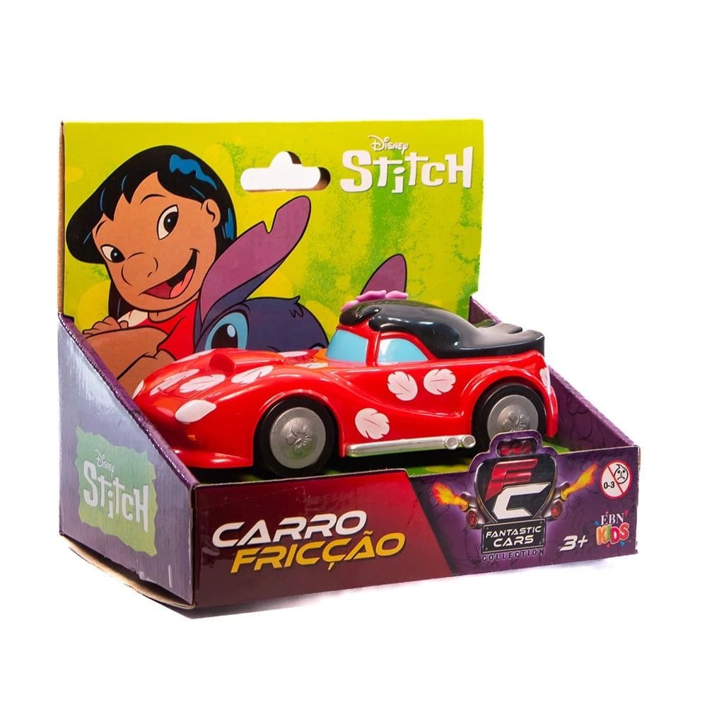 Carro de Fricção EBN Kids Lilo e Stitch - Item Variado