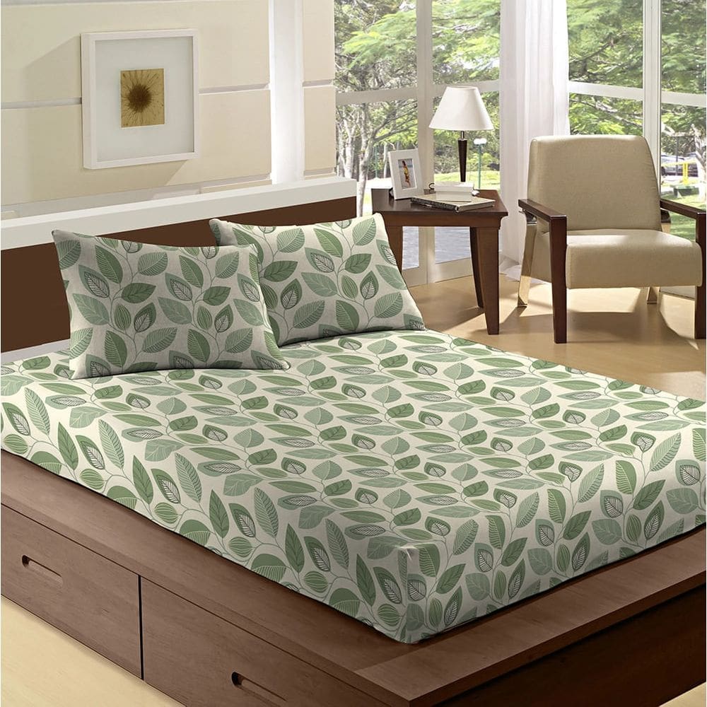Jogo de Cama Casal Camesa 100% Poliéster 3 Peças - Item Variado