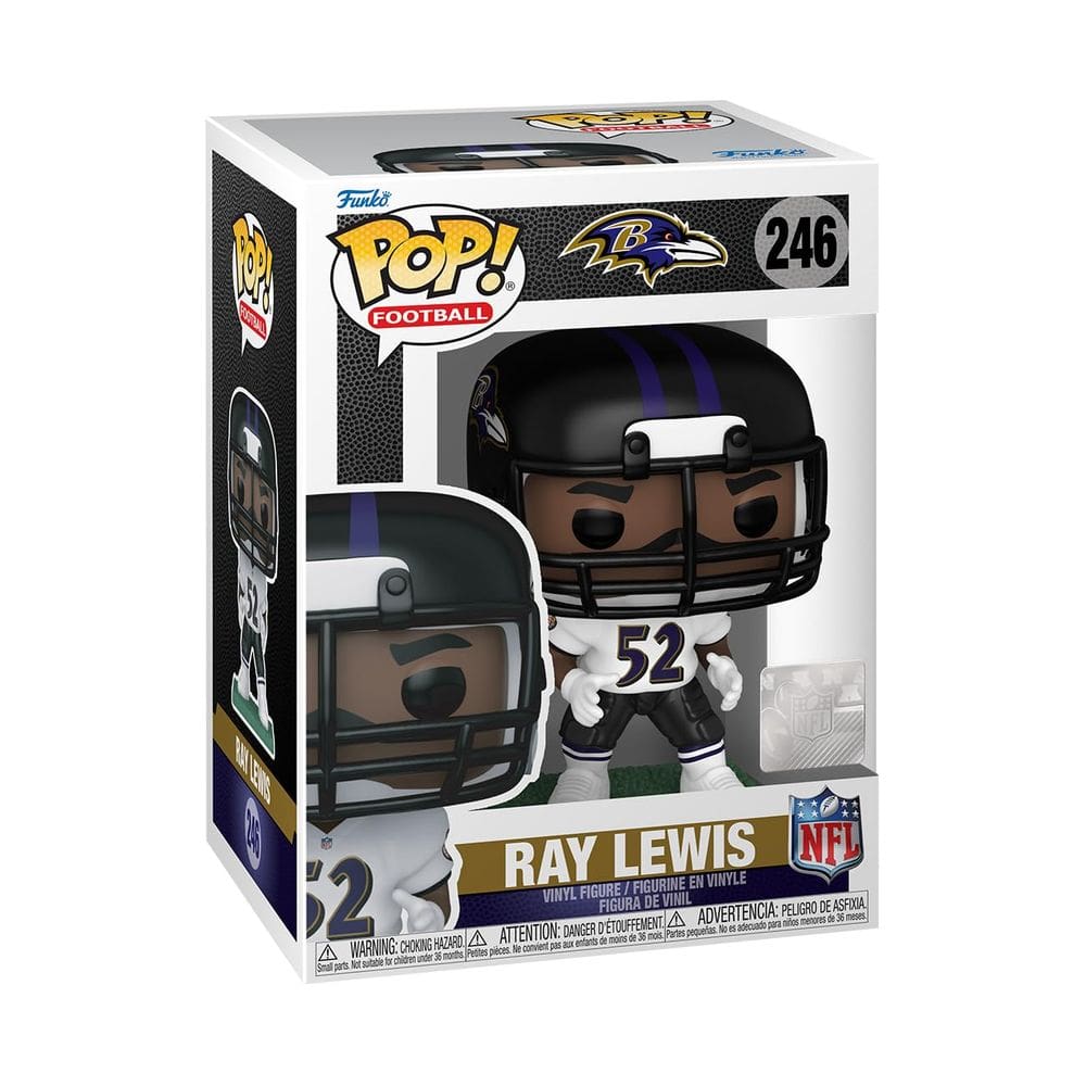 Boneco de ação Funko Pop! Lendas da NFL, Ray Lewis Ravens