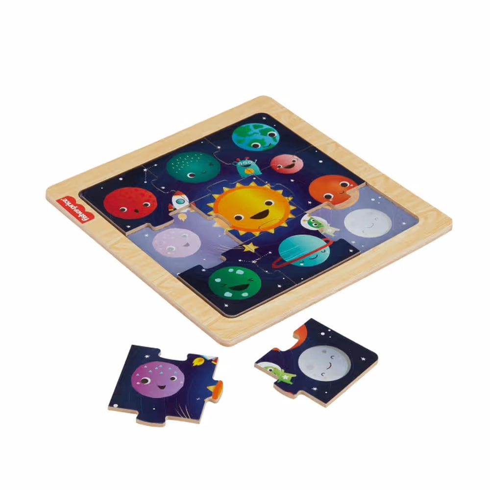 Fisher Price Meu Primeiro Quebra Cabeça Sistema Solar HXV16