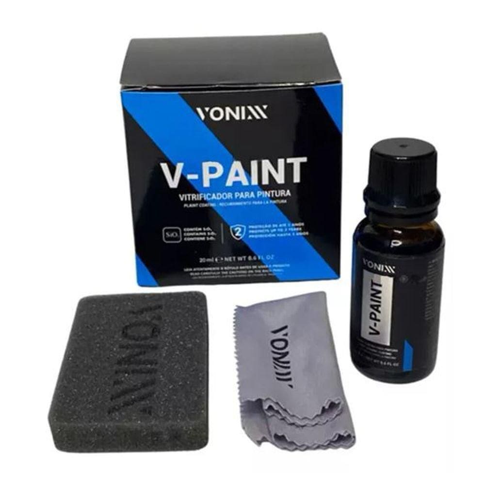 Vitrificador De Pintura V-paint 20ml Vonixx