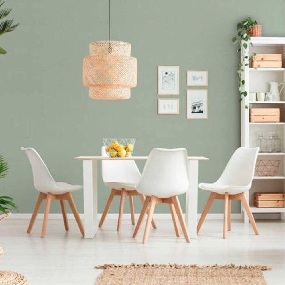 Papel De Parede Famous Garden Aspecto Têxtil Verde 371788