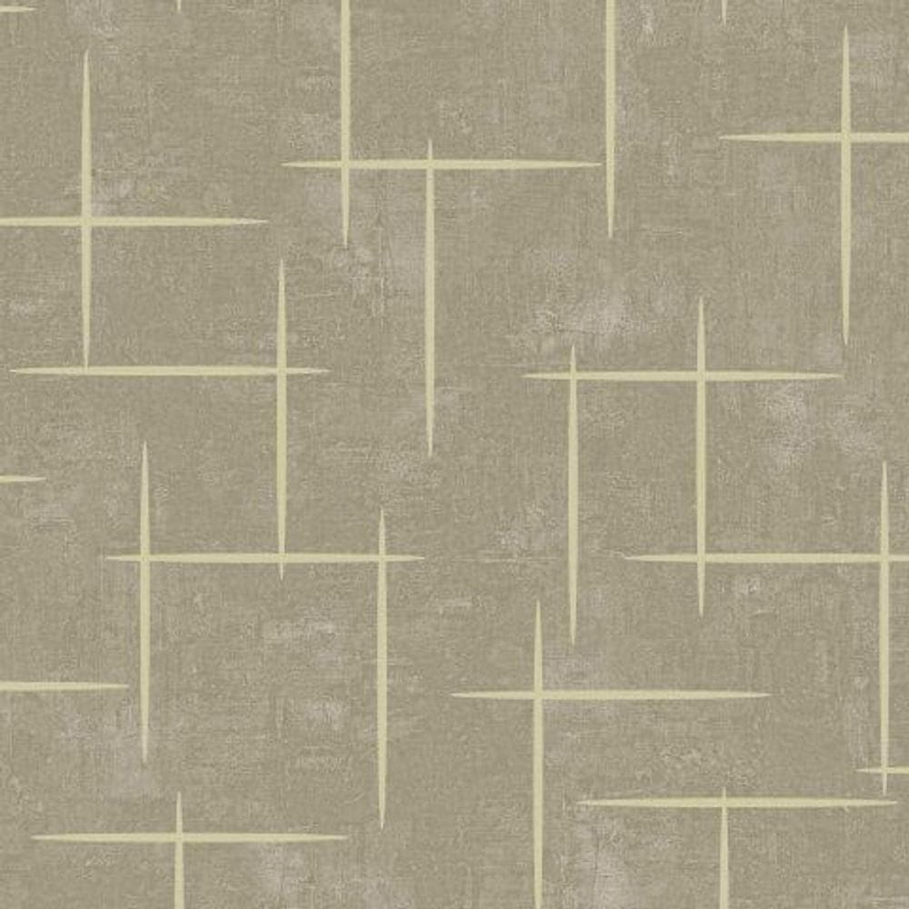 Papel De Parede Bobinex Essencial Geométrico Bege 4310