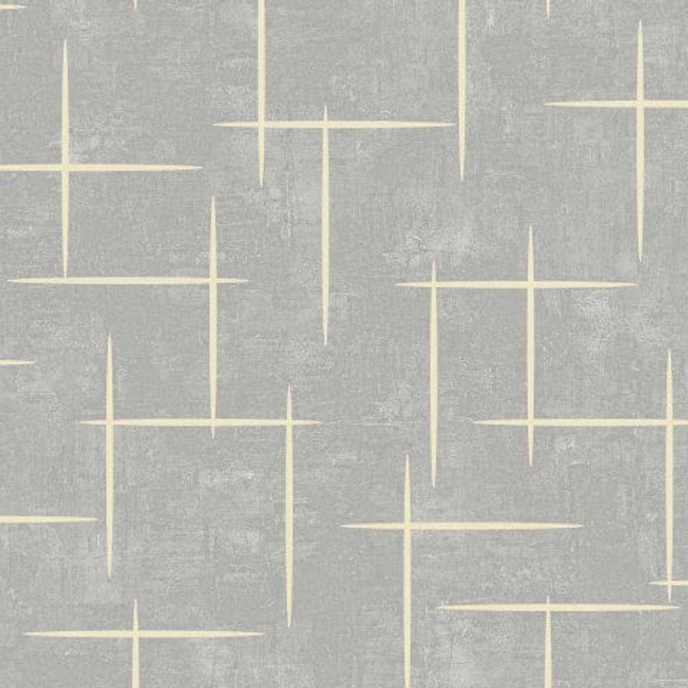 Papel De Parede Bobinex Essencial Geométrico Bege 4316