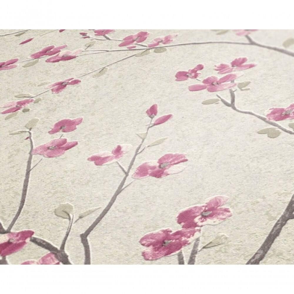Papel De Parede Metropolitan Stories 2 Sakura 379121 Tam 4m²