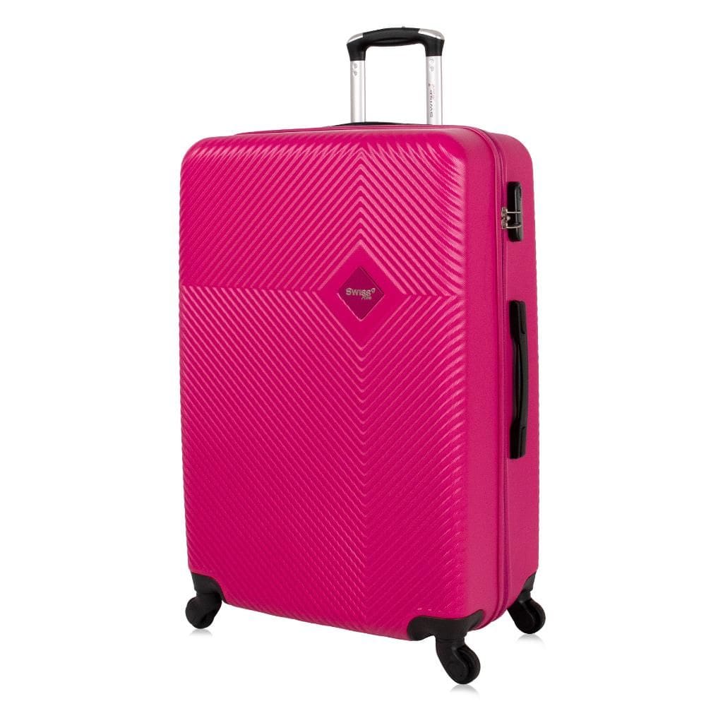 Mala de viagem Grande Zug 4 Rodas Swiss Move Pink