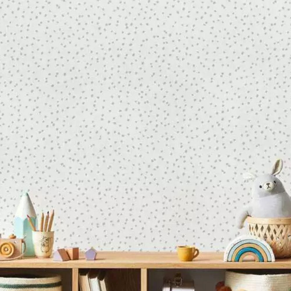 Papel De Parede Hf Petit Infantil Branco 99309