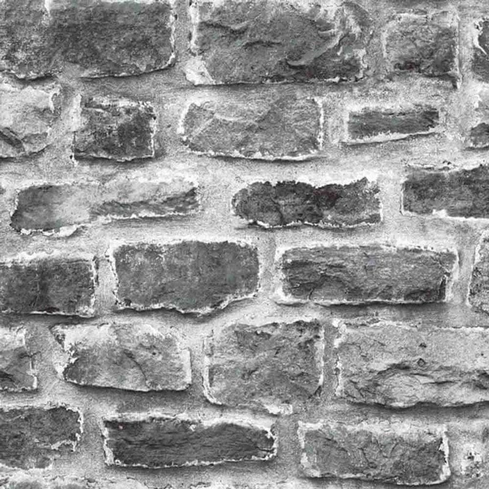 Papel De Parede Stone Age 1 Muro De Tijolo Sn601402r