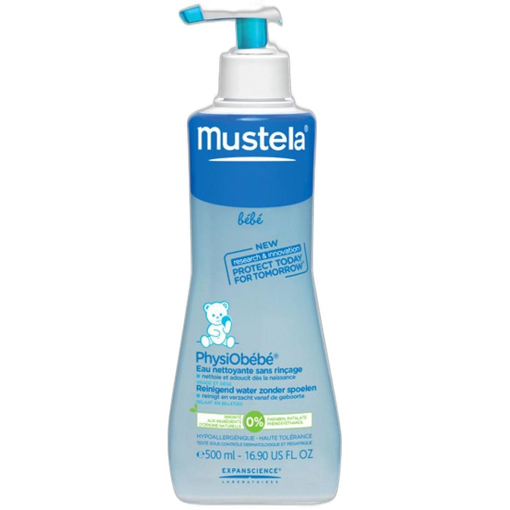 Fluído Mustela PhysiObébé 300ml - Limpeza Suave e Hidratante