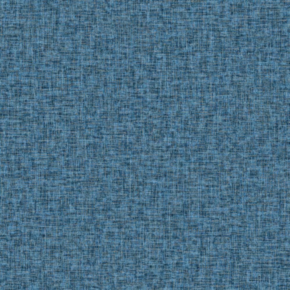 Papel De Parede Lin Aspecto Têxtil Azul Ive617