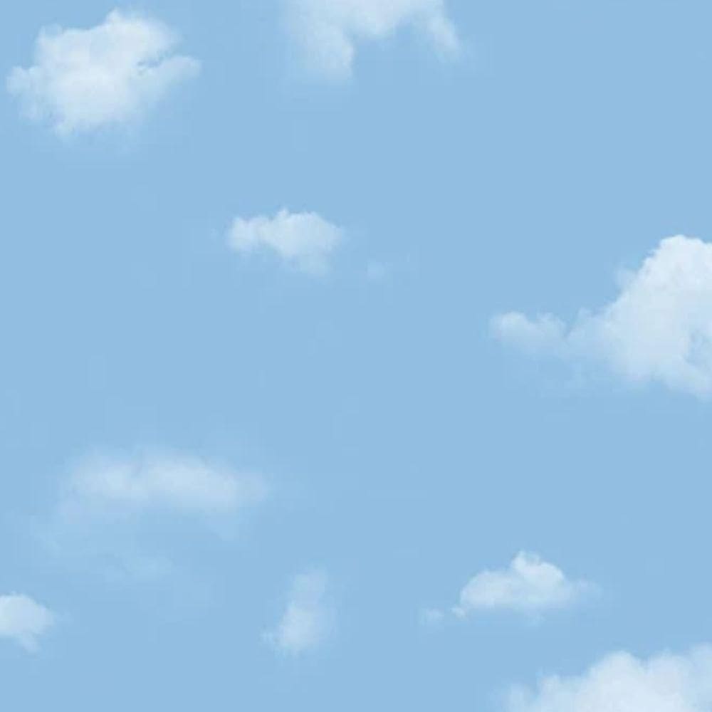 Papel De Parede Yoyo Ii Infantil Azul Yy204001r