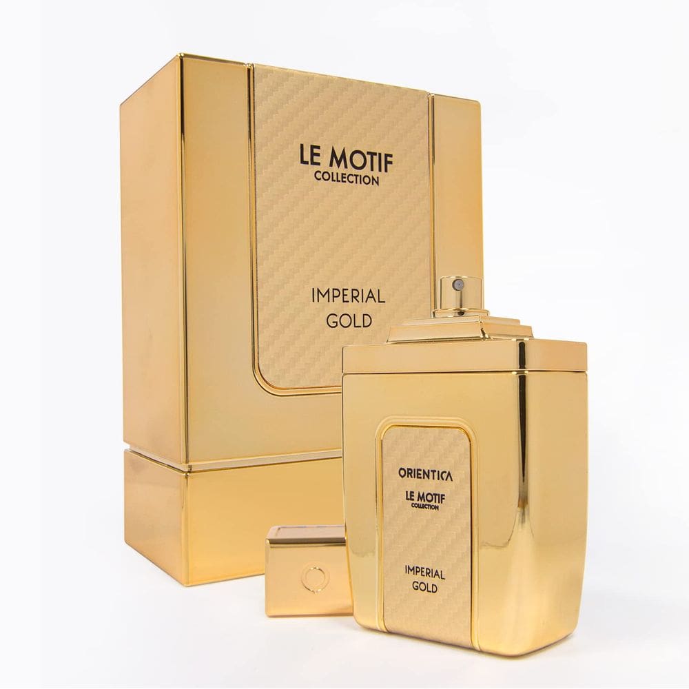 Perfume Orientica Le Motif Collection Imperial Gold Eau de Parfum 85ml para homens